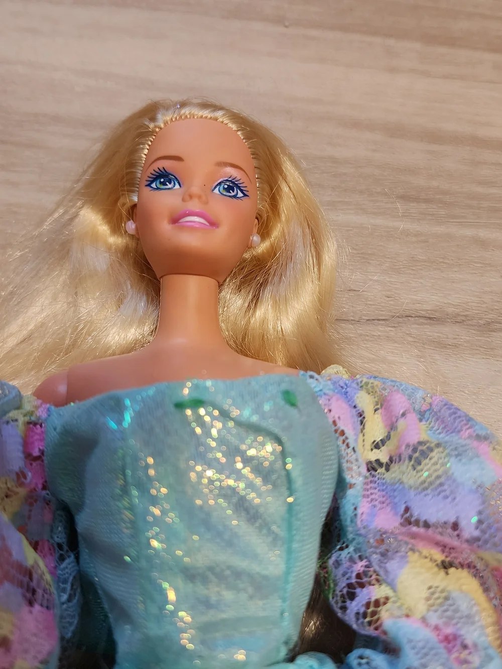 Vintage 1994 Spring Bouquet Barbie Doll  Enchanted Seasons Collection Pastel